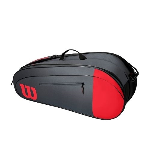 Wilson Team 6 Bag Red/Gray - OLD